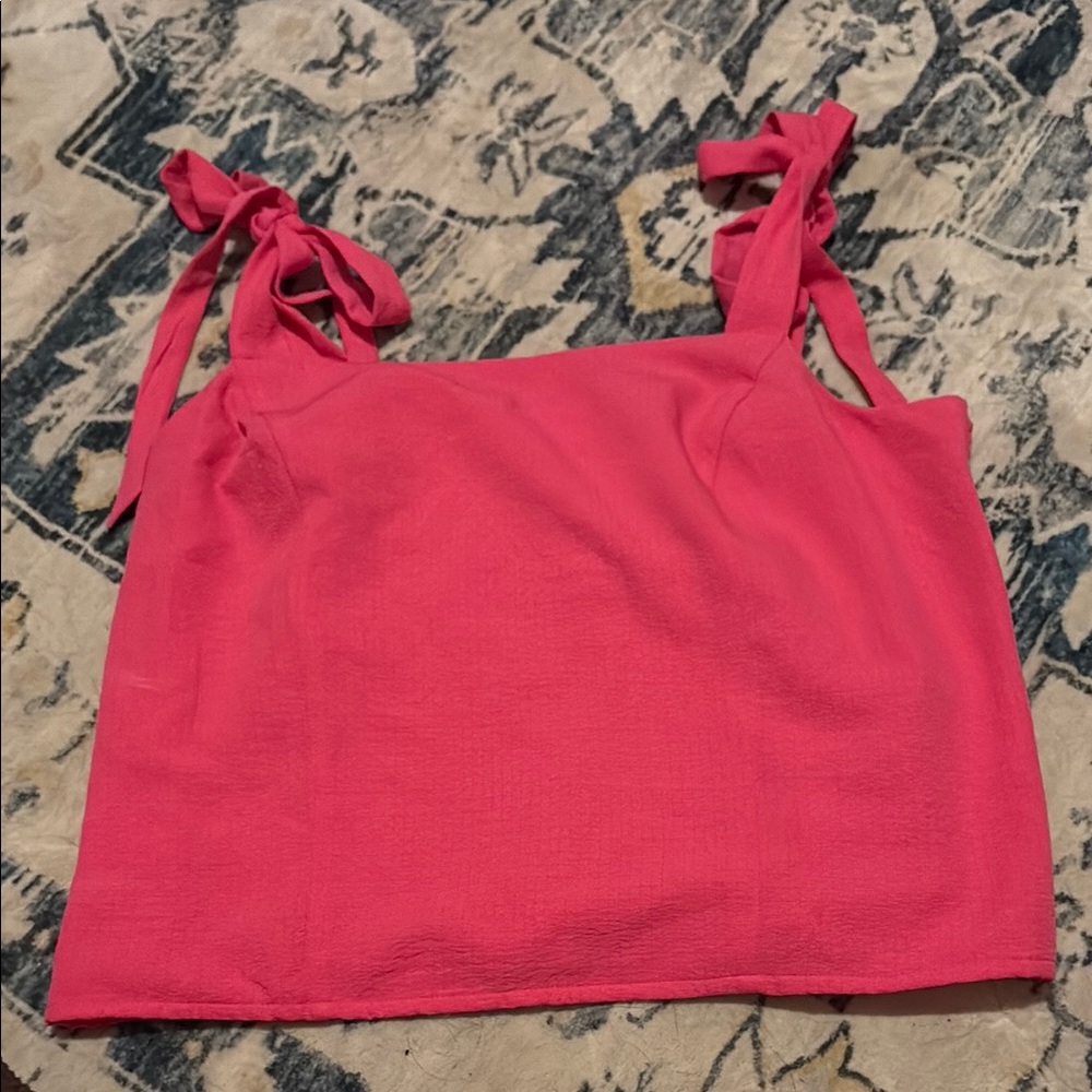 Old Navy Pink Sleeveless Crop Tank Top